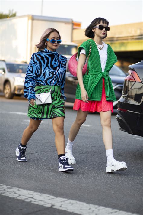 street style with dior hat|15 New York Fashion Week Spring 2024 Street Style Outfits .